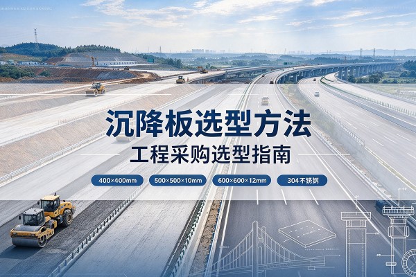宝山沉降板选择方法