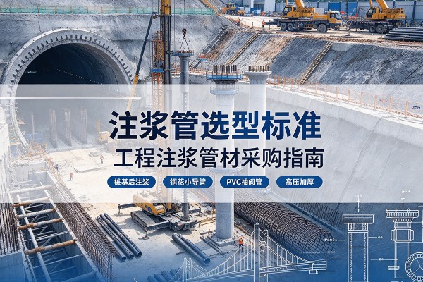 宝山注浆管选型标准